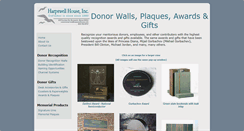 Desktop Screenshot of harpswellhouse.com
